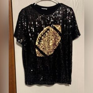 Boutique Football Top from Willow Tree (local Boutique)